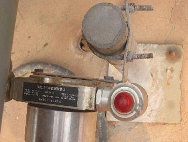 中海港務(wù)某?；反a頭可燃、硫化氫探測系